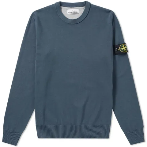 Soft Cotton Crew Neck Knit