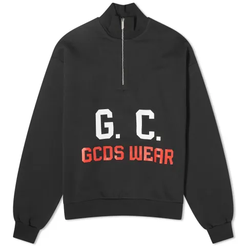 "GC" Half Zip Sweat