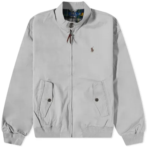 Lined Windbreaker Harrington Jacket