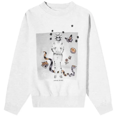 Elton John Logo Jaci Crew Sweat