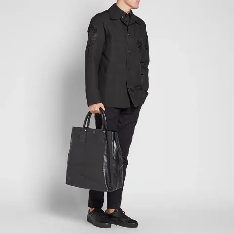 Leather Shopper Bag