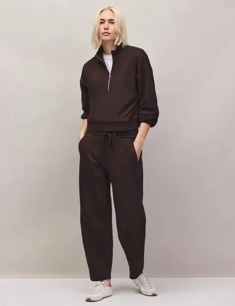 RO&ZO Cotton Rich Joggers Brown
