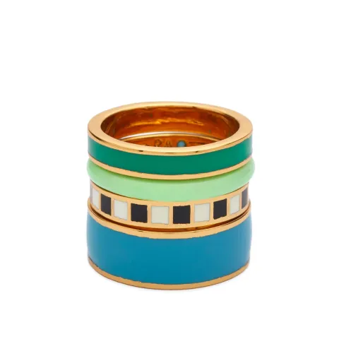 Banded Rings - Set of 4