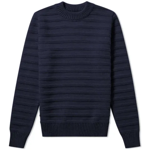 Malo Stripe Crew Knit