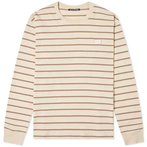 Elwood Stripe Face Long Sleeve Tee