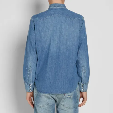 Levi's Vintage Clothing 1955 Sawtooth Denim Shirt