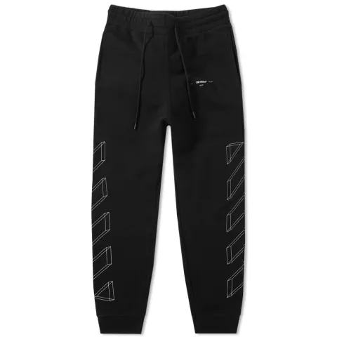Diagonal 3D Line Sweat Pant