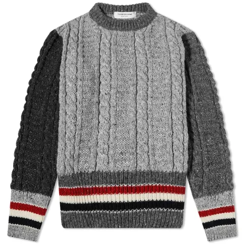 Fun Mix Crew Knit