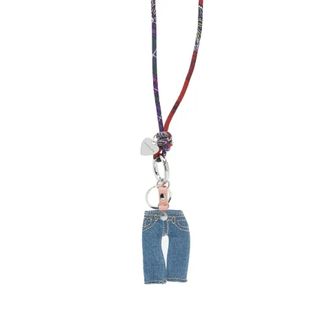 Jeans Pendant Necklace