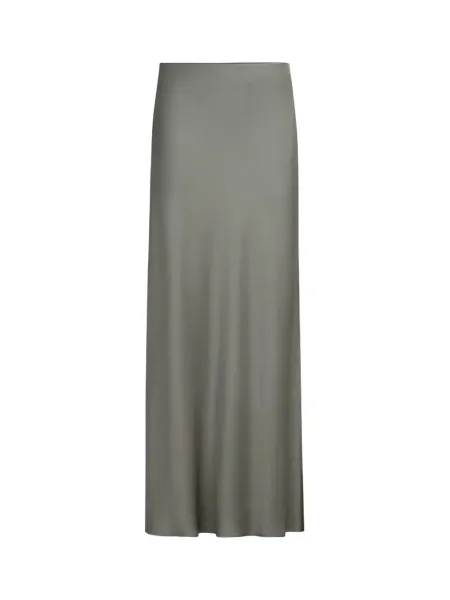 Satin Skirt Olive