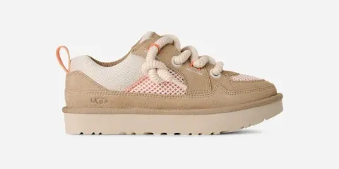 Lo Lowmel Mesh Trainer, Suede/Polyester