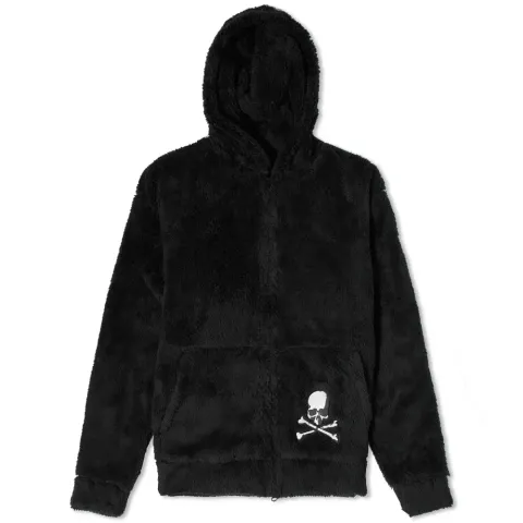 Skull Shearling Hoodie