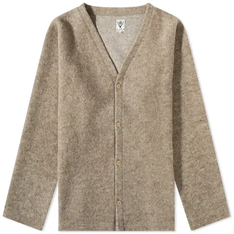 Boiled Wool Cardigan