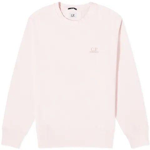 Cotton Diagonal Fleece Logo Sweatshirt