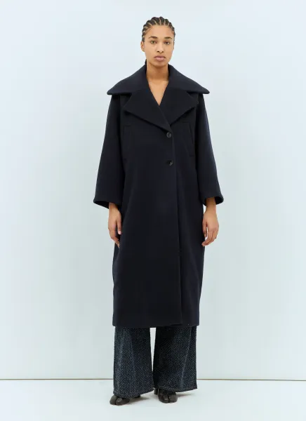 Boiled Wool Coat