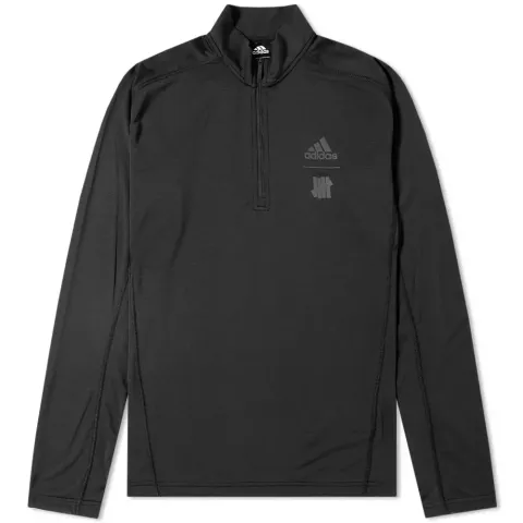 x Undefeated Long Sleeve Half Zip TR Tee