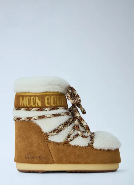 Moon Boot Icon Low Shearling Boots