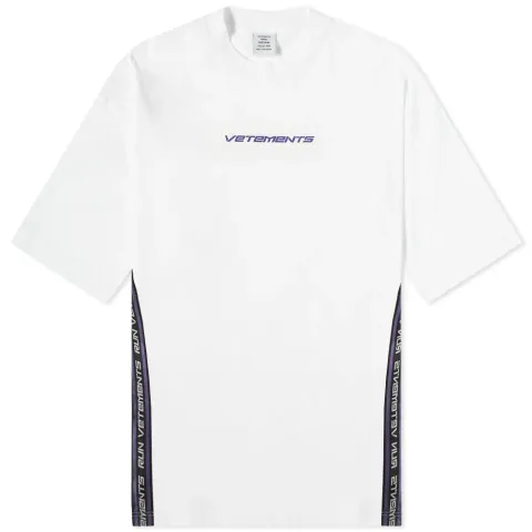 Logo Taped Oversized T-Shirt