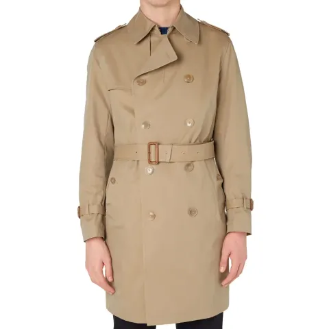 Gabardine Trench Coat