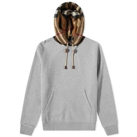 Samuel Check Hood Hoodie