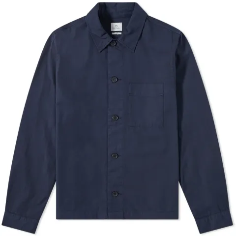 Drawstring Shirt Jacket