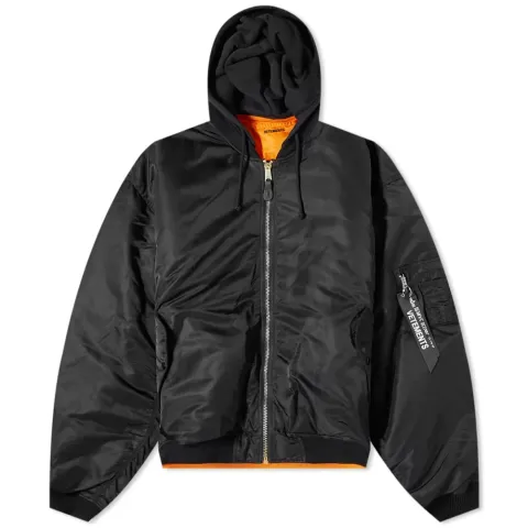 Hooded Bomber Jacket