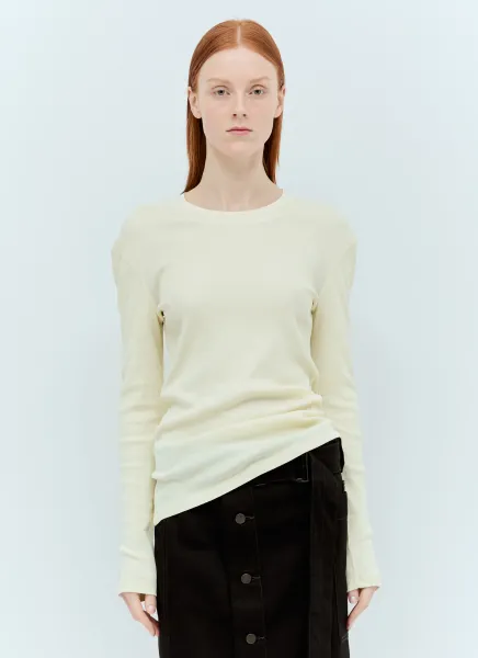 Rib Long-Sleeve T-Shirt