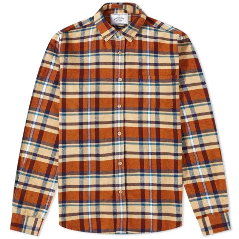 Fall Palette Check Button Down Shirt