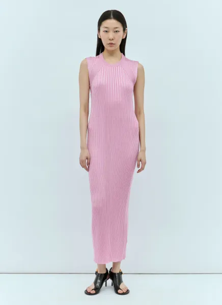 Ribbed Midi Dress