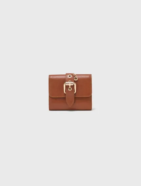 Miss M smooth leather wallet