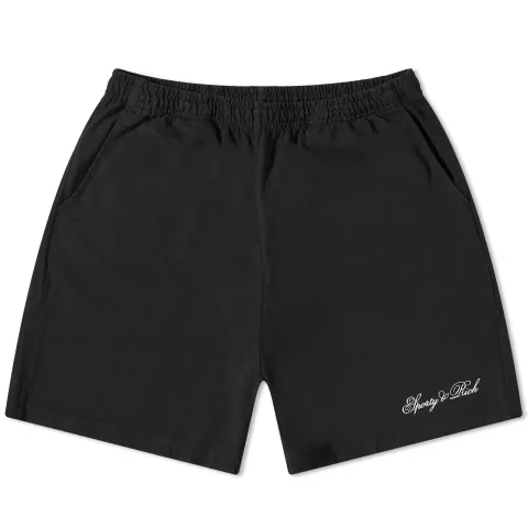 Cursive Logo Gym Shorts