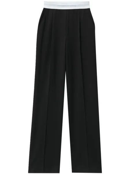 pleated pant Black