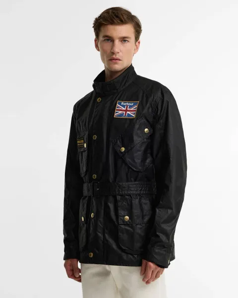Union Jack International Waxed Jacket