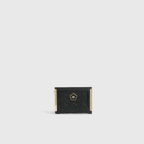 River Island Ri Embossed Medium Foldout Purse