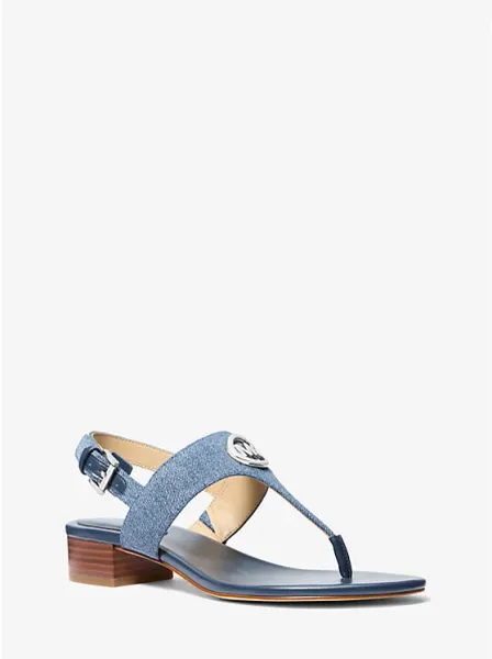 Hannah Denim Thong Sandal