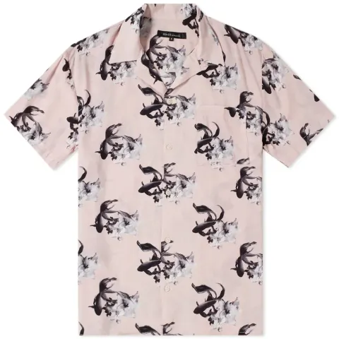 Black By Vanquish Short Sleeve Fish Vacation Shirt