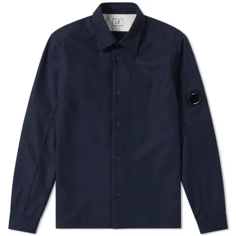 Felt Arm Lens Overshirt
