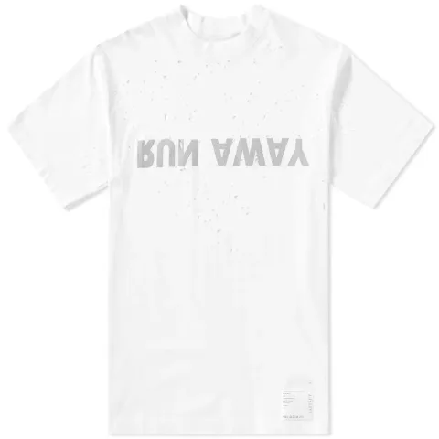 Run Away Moth Eaten Tee