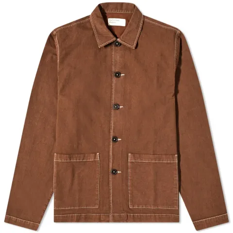 Marl Twill Easy Overshirt
