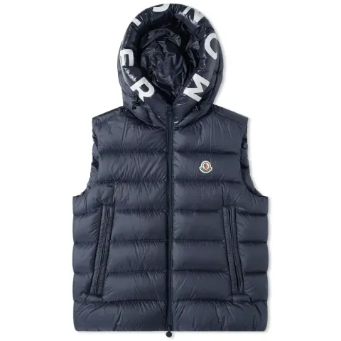 Montreuil Hooded Logo Down Gilet