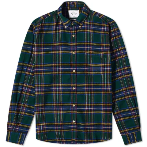 Billiard Room Button Down Tartan Shirt