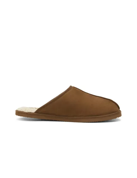 Jack & Jones Mule Slippers Brown