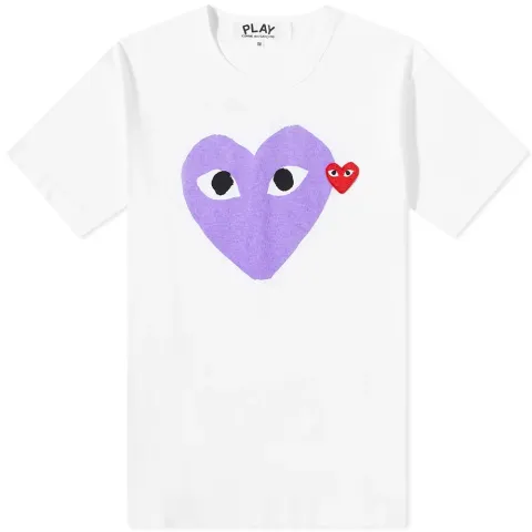 Comme des Garcons Play Red Heart Colour Heart T-Shirt