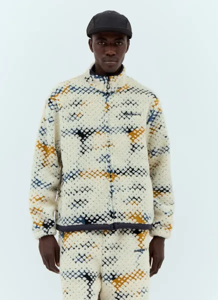 Printed Fleece Jacket