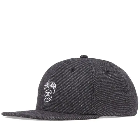 Stock Lock Wool Strapback Cap