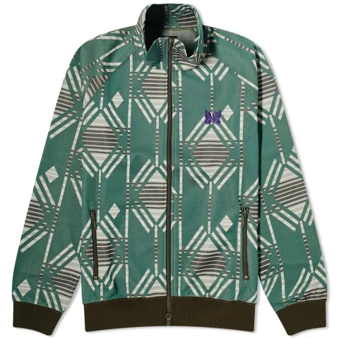 Poly Jacquard Track Jacket