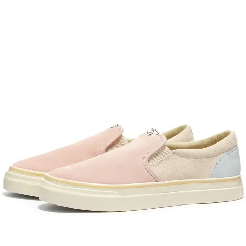 Lister Patchwork Suede Slip-On
