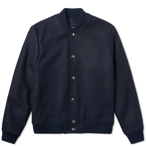 Marcus Wool Bomber Jacket