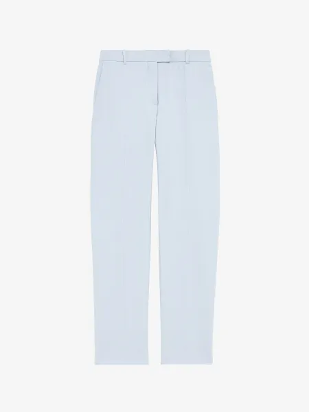 Cropped Tailored Trousers