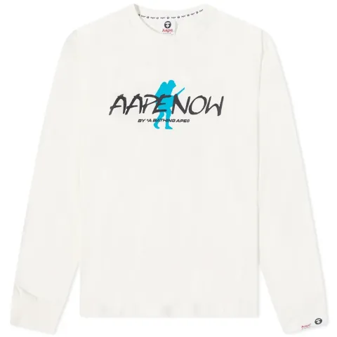 AAPE Long Sleeve Mountain T-Shirt